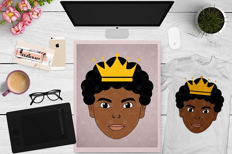 Download Afro Boy, Afro Hair, African American Boy, Afro Prince SVG