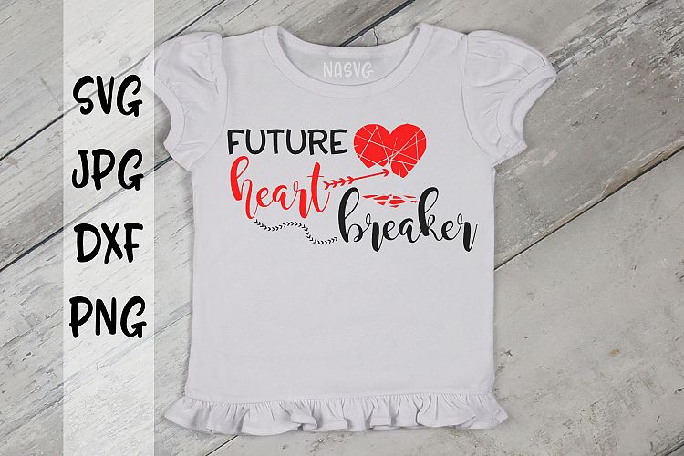 Future Heart breaker, Valentines day, SVG