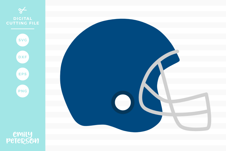 Football Helmet SVG DXF EPS PNG