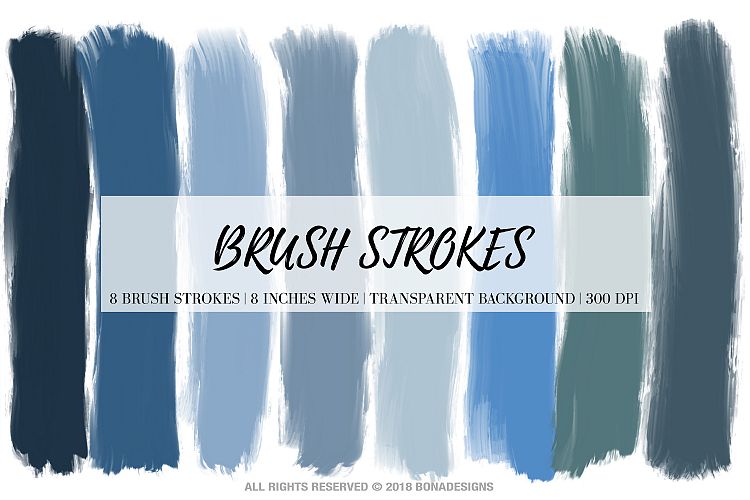 Brush Strokes, Digital Brush Strokes