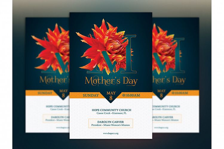 Mothers Day Flyer Template