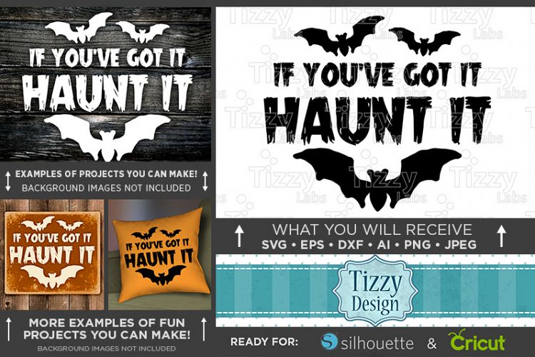 Halloween Svg files - If Youve Got It Haunt It Svg - 4016