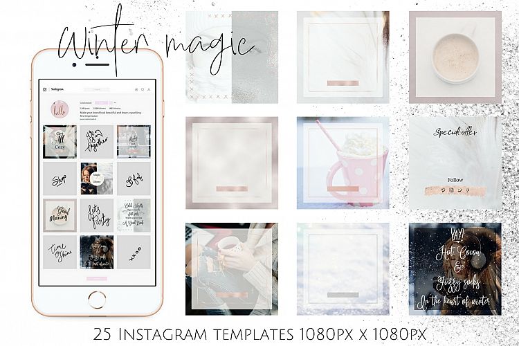 Instagram winter bundle