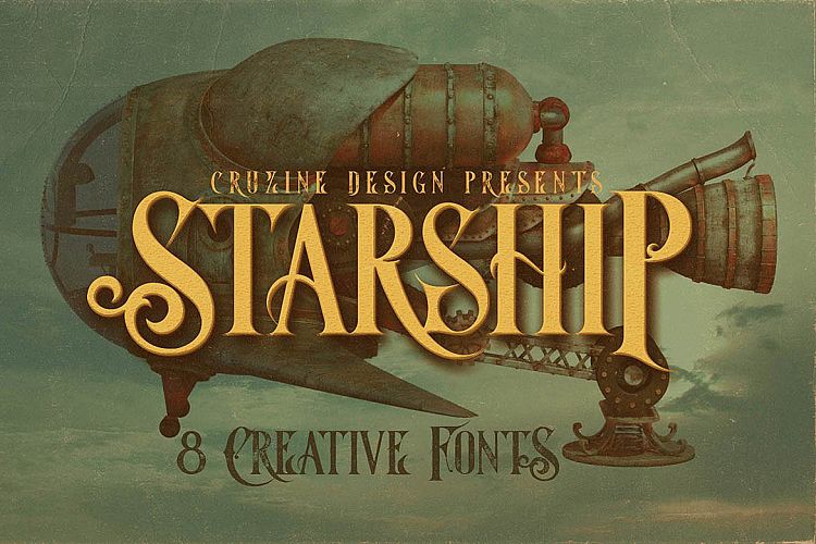 Starship Typeface