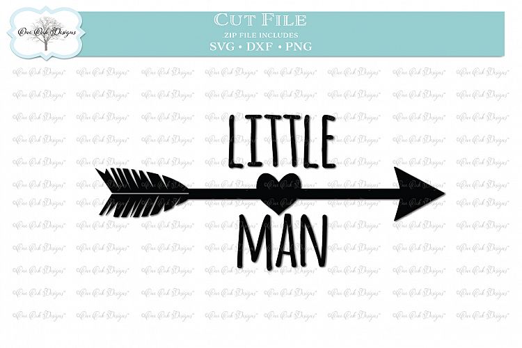 Little Man with Arrow SVG DXF PNG