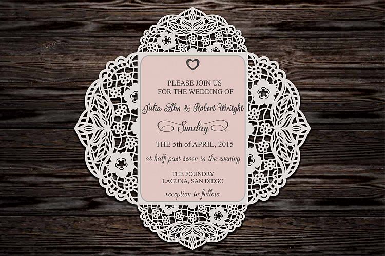 Download four fold wedding invitation cricut wedding invitation svg ...