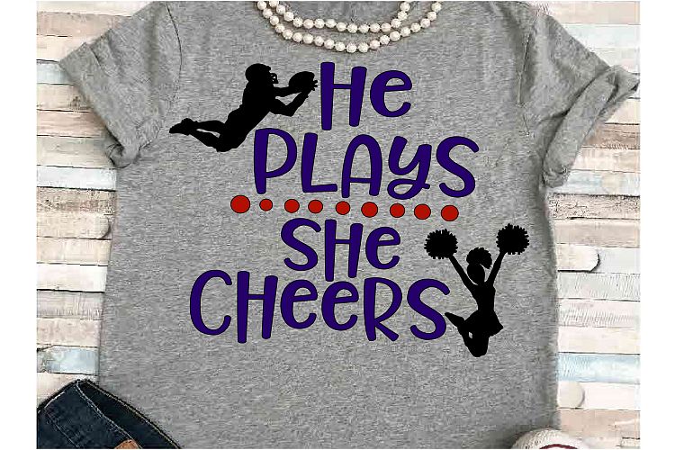 Football svg SVG DXF JPEG Silhouette Cameo Cricut cheermom