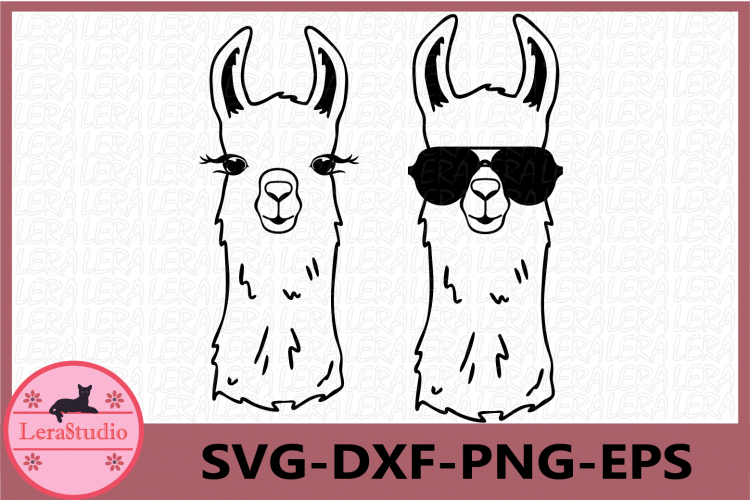 Download Llama SVG, Llama Face Svg, Llama in glasses svg, lama ...