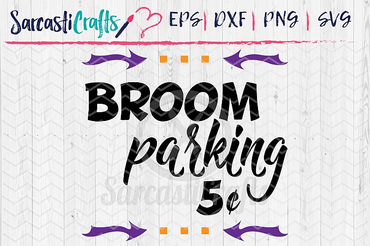 Broom Parking - SVG PNG EPS DXF