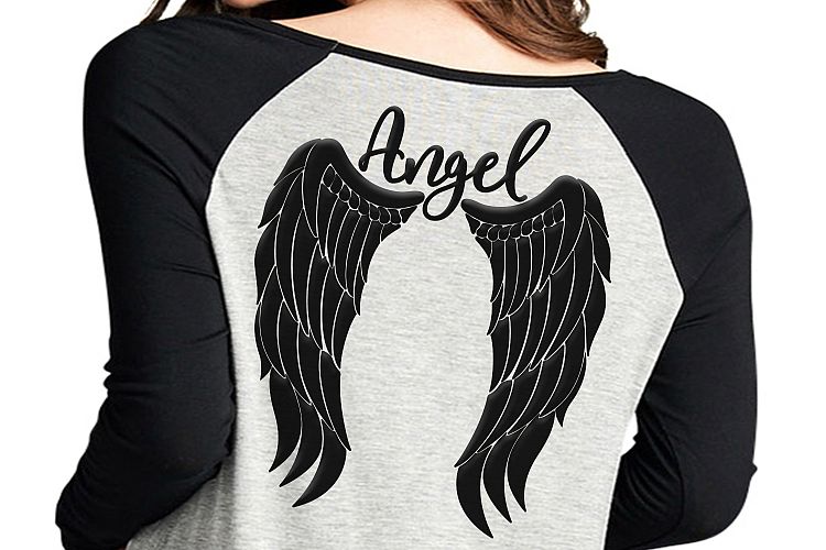 Angel wings svg, angel svg, feather wings svg, angel jpg, angel wings shirt design, angel clipart, wings svg, dxf, png, cricut file,clip art