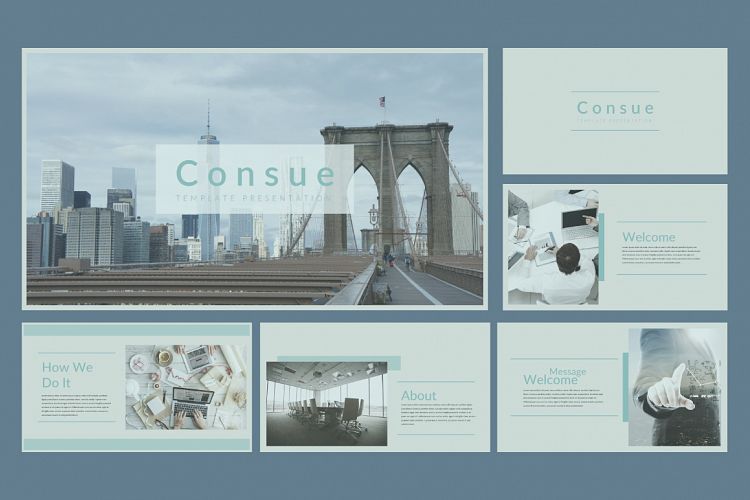 Consue Powerpoint Template