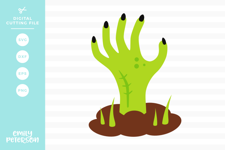 Zombie Hand SVG DXF EPS PNG