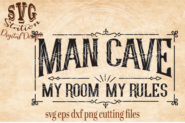 Man Cave Cut File
