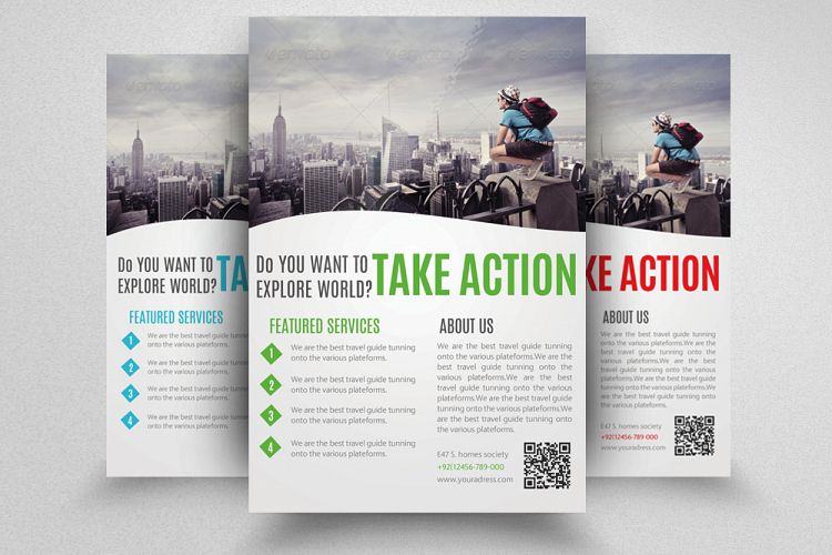 Business Travelling Agency Flyer