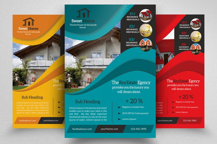 Real estate   Property Flyer Template