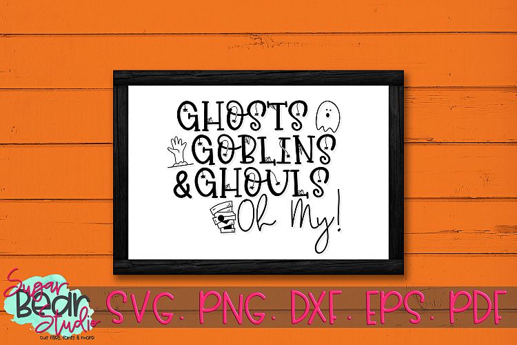 Download Free Svgs Download Ghost Goblins Ghouls Oh My A Halloween Svg Free Design Resources