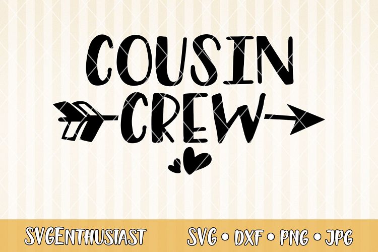 Download Cousin crew SVG cut file