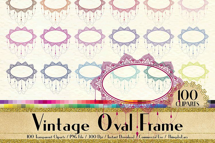 100 Chandelier Vintage Frames, Antique Royal Victorian Frame