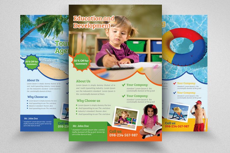 Multi Purpose use Business Flyer