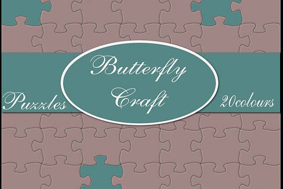 Puzzle digital paper, 20 colors puzzle, Puzzle pieces pattern, Puzzle background, Puzzle pieces invitation, Puzzle theme, Custom puzzle
