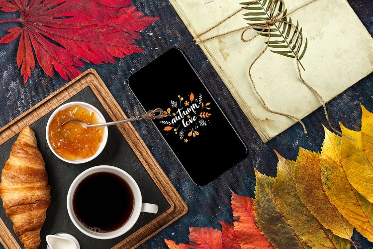 Autumn Scene Mock-up 4
