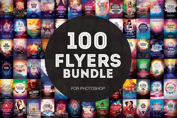 100+ Flyer Templates - Mega Bundle