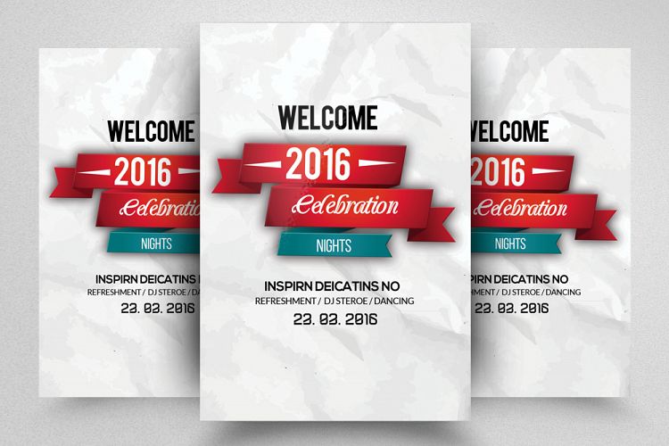 New Year Celebration Flyer