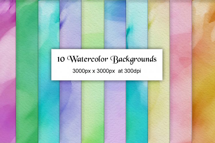 Watercolor Backgrounds