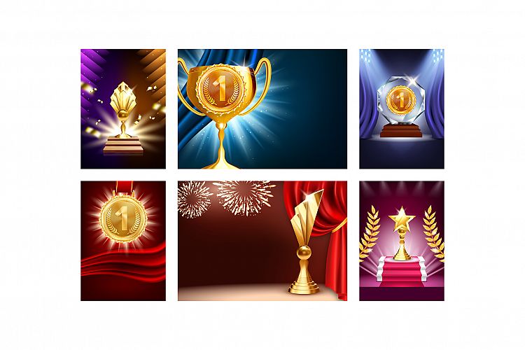 Trophy Vector Image 12