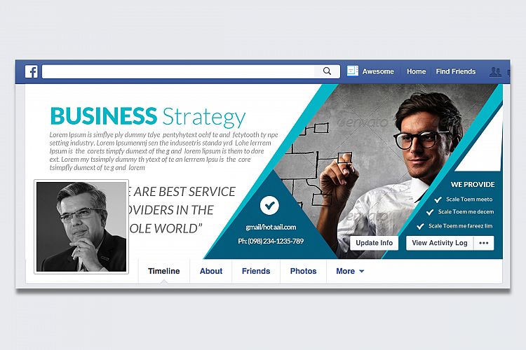 Business Dealing Facebook Timeline