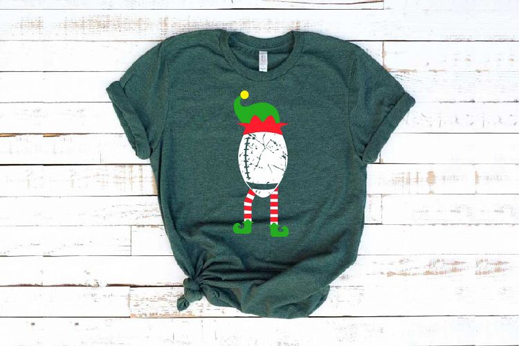 Elf Football Christmas svg merry christmas 1037s
