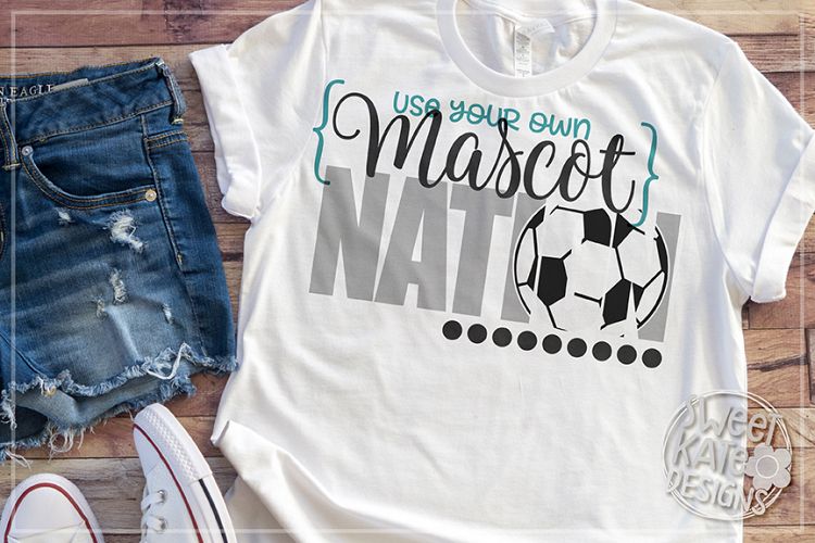 YOUR MASCOT Nation with Soccer Ball SVG DXF EPS PNG JPG