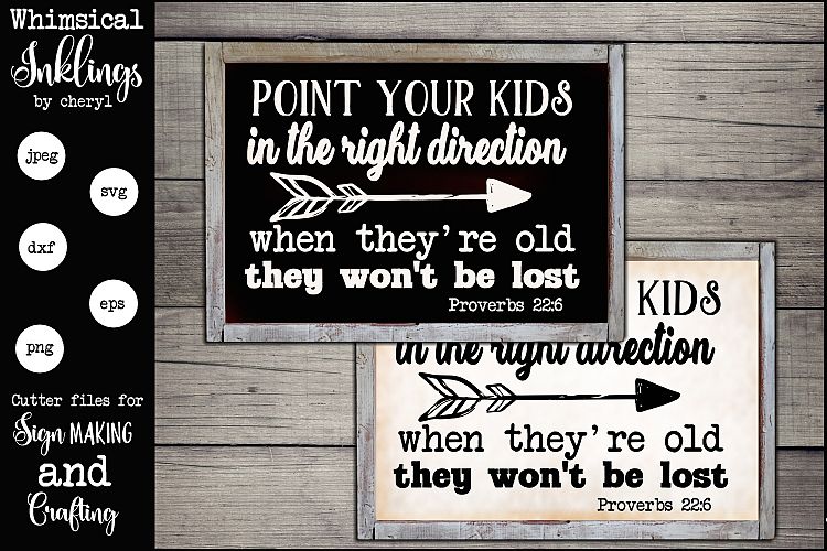 Point Your Kids SVG