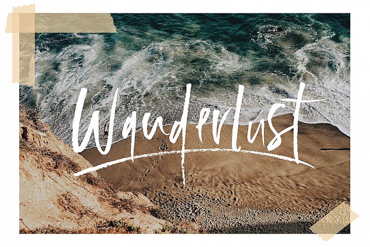 Wanderlust Font Set