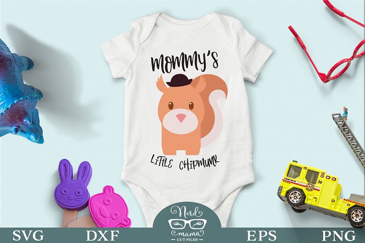 Download Children SVG Mommy's Little Chipmunk Cut File