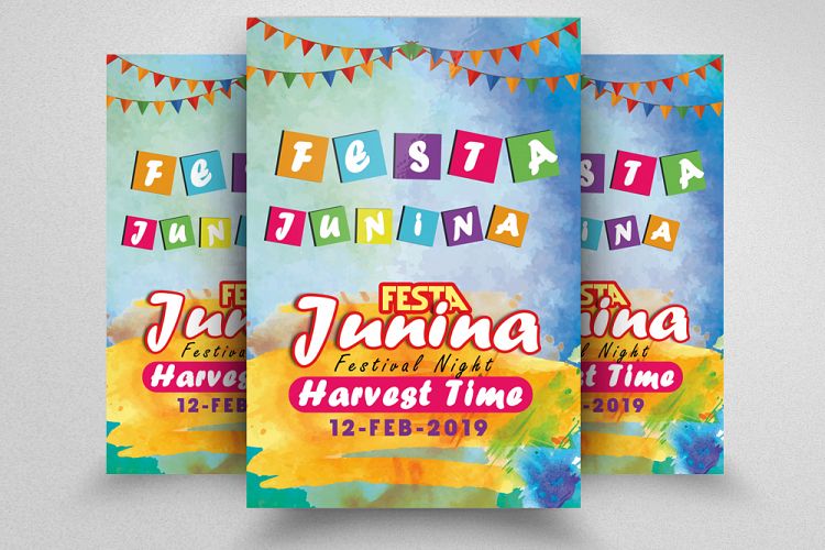 Festa Junina Flyer Template