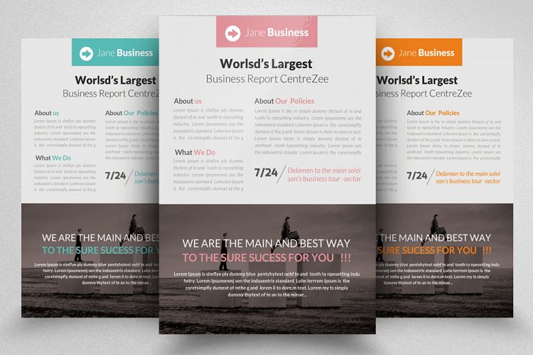 Employment Agency Business Flyer Template