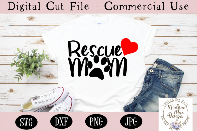 Download Dog Car Decal SVG, Dog Lover SVG, Rescue Mom SVG