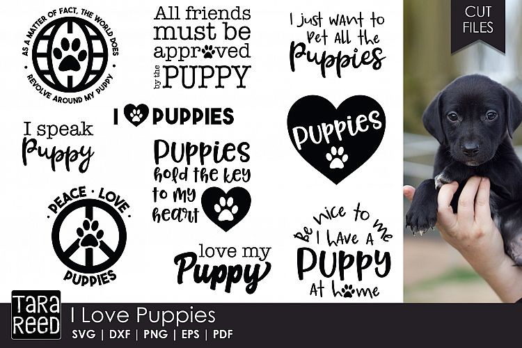 I Love Puppies Bundle