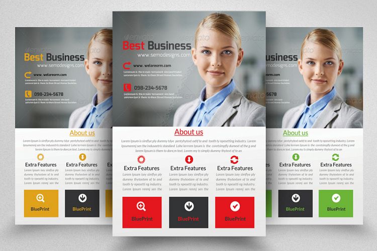 Business Analyst Flyer Template