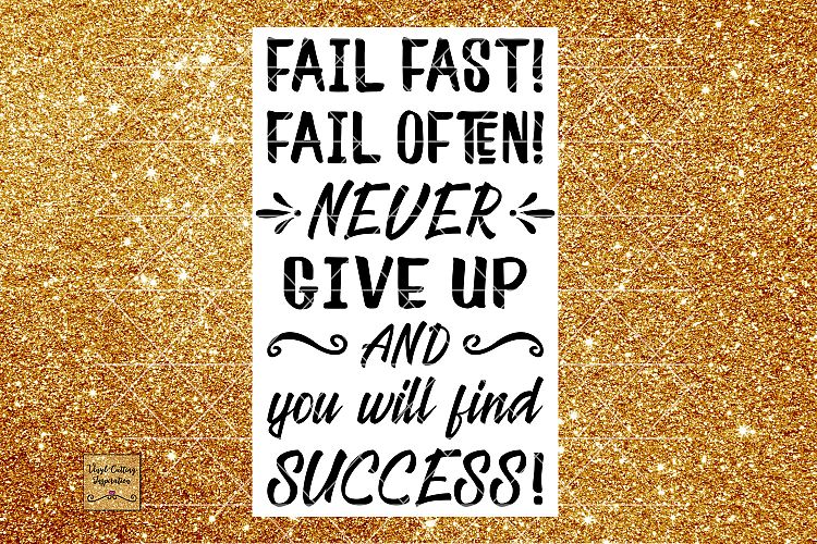Never Give Up Svg, Inspirational Svg, Motivational Svg, Svg Files, Svg Files for Cricut, Instant Download, Svg Cut File, Quote Svg, Success