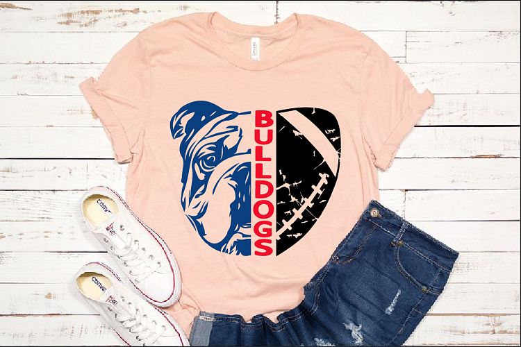 Bulldogs SVG lady ladydogs, football svg 993S