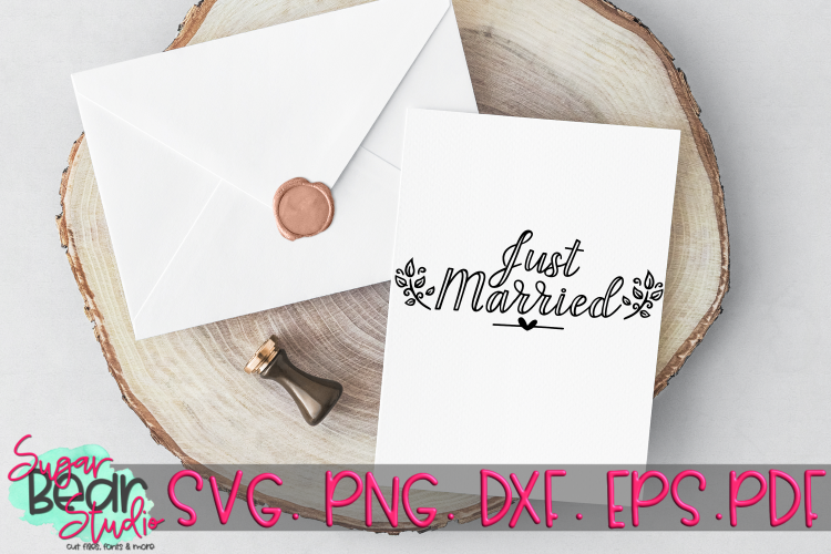 Download Free Svgs Download Just Married A Wedding Svg Free Design Resources