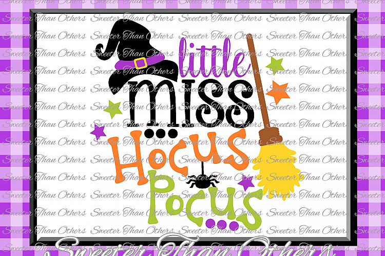 Halloween svg, Little Miss Hocus Pocus svg