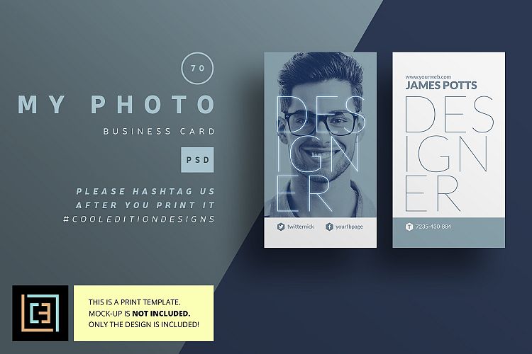 My Photo Business Card - BC070