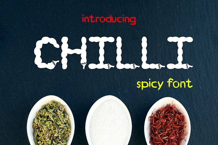EP Chilli - Spicy Font