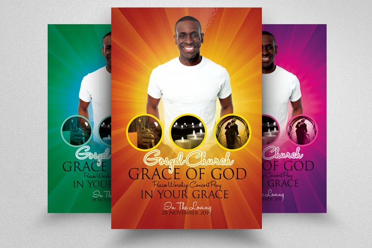 Man Of God Church Flyer