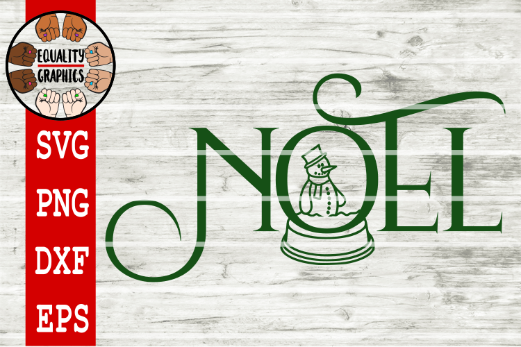 Noel with Snow Globe SVG | DXF | EPS | PNG