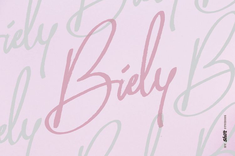 Biely Typeface