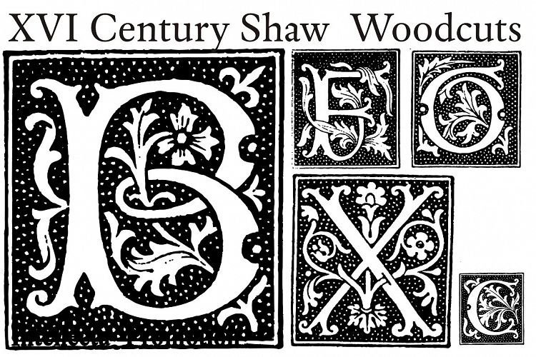 XVI Century Shaw Woodcuts